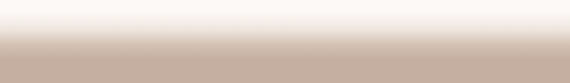 Gradient background from white to beige.